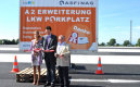 Gernot Brandtner, Asfinag, LKW-Parkplatz