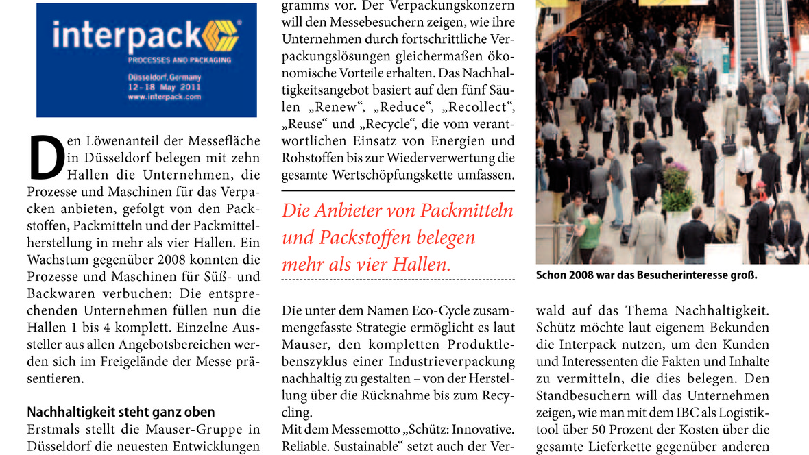 Umschließungen satt