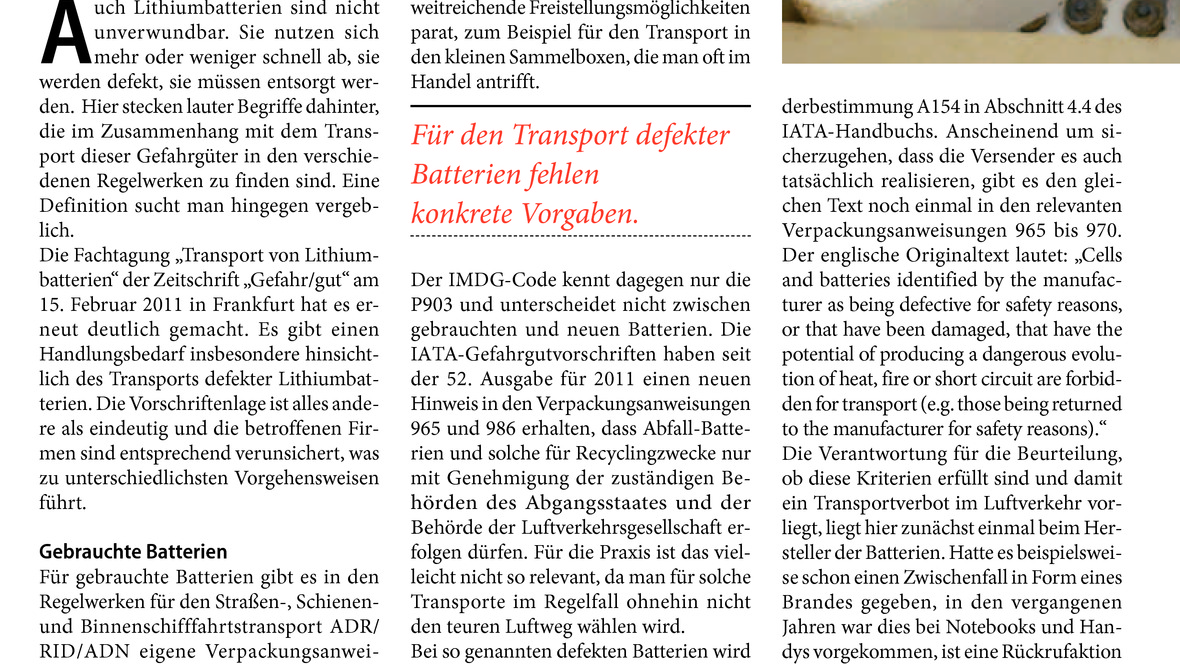 Die verwundbare Seite eines Hightechs