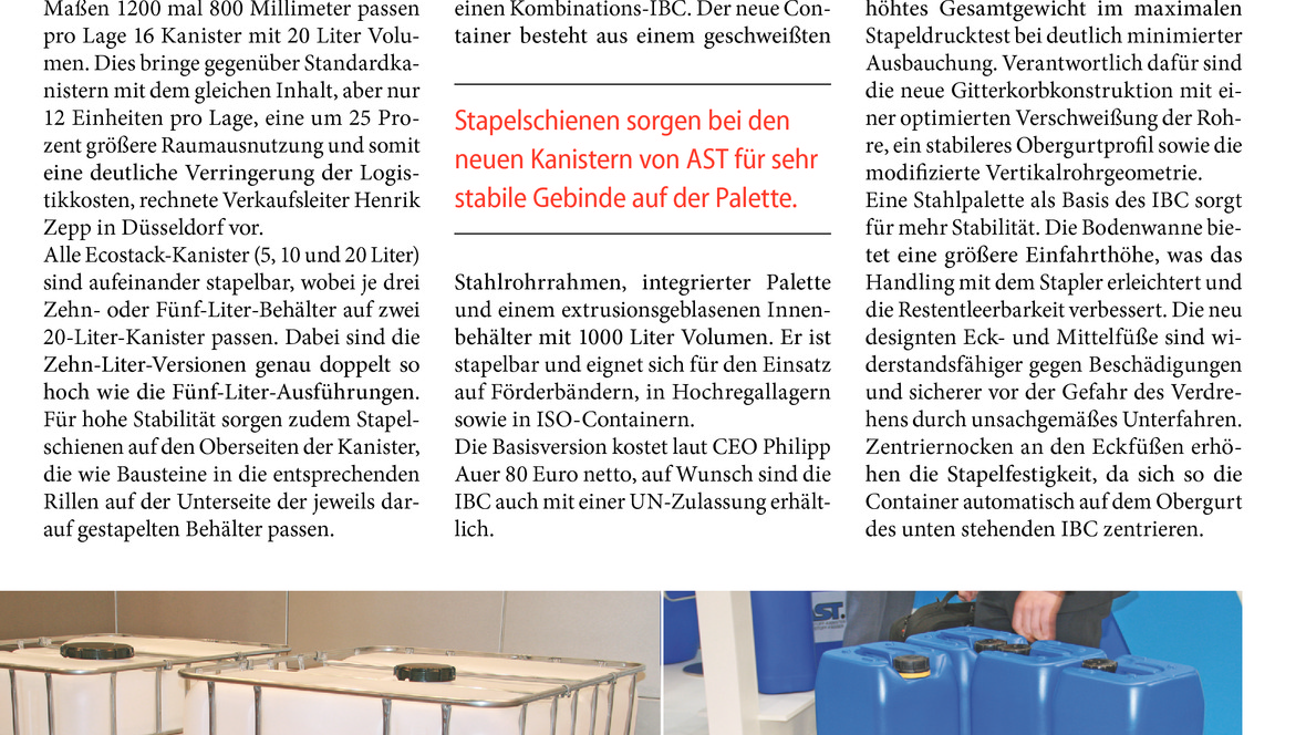 Sicher, sauber und stabil