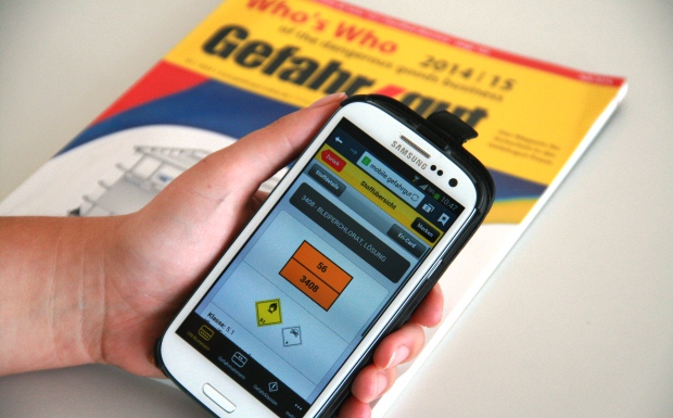 Gefahrgut-App UN-Nummer Smartphone 620 Gefahrgut-App UN-Nummer Smartphone 620