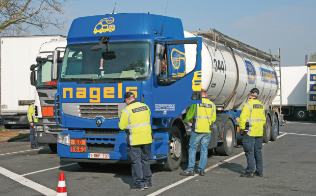 Fahrzeugkontrolle Gefahrgut 620