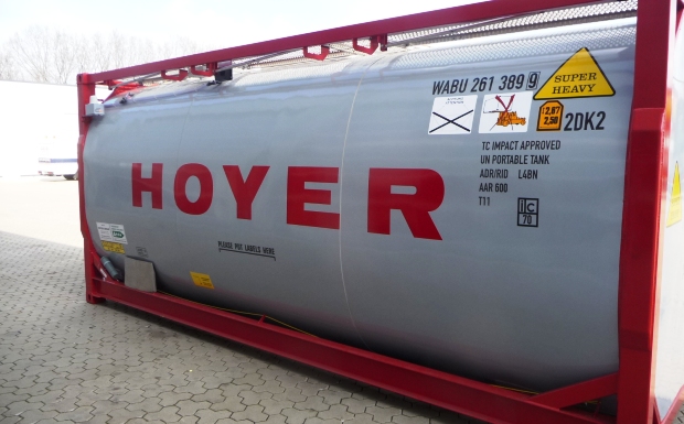 Hoyer Tankcontainer Transponder ChemLog 620