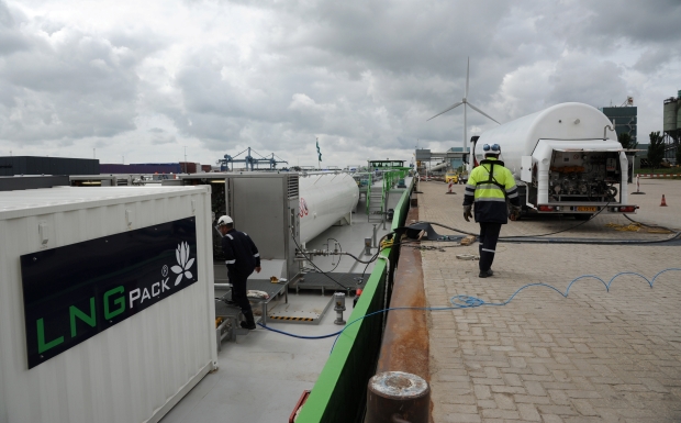 Flüssiggas LNG Rotterdam 620