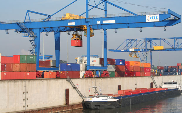 Containerumschlag Duisport