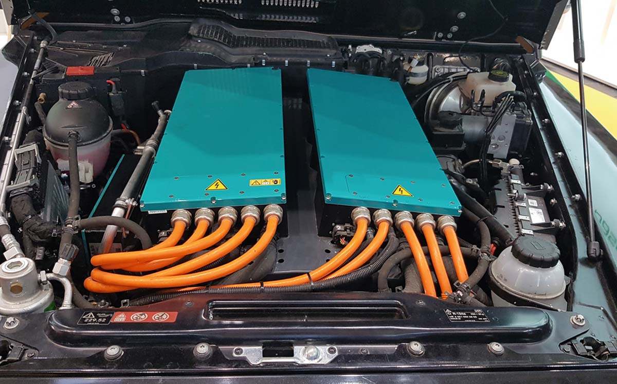 Elektroauto Lithiumbatterie 1200