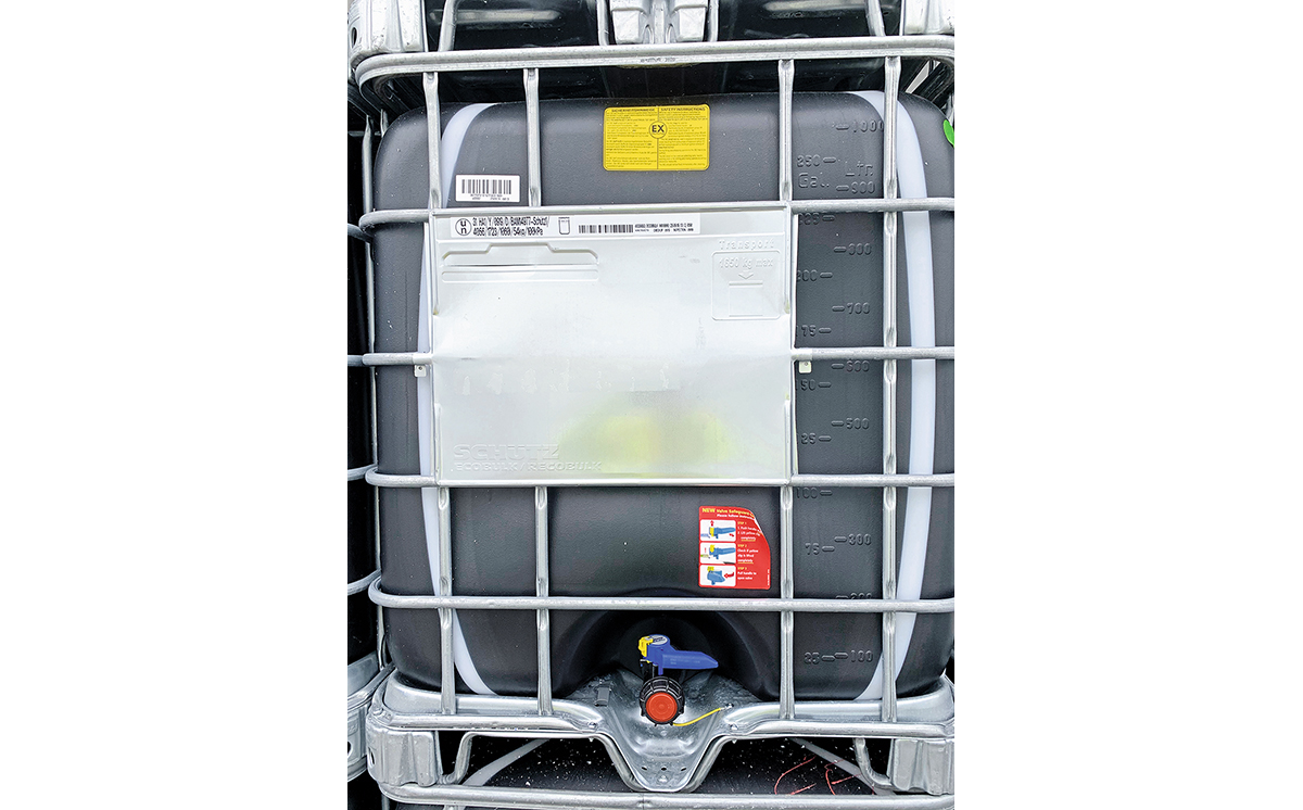 IBC schwarz leitfähig Rekonditionierung 1200