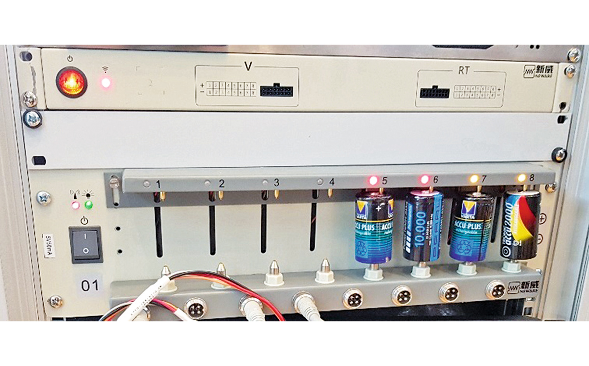 Lithiumbatterien Test 1200