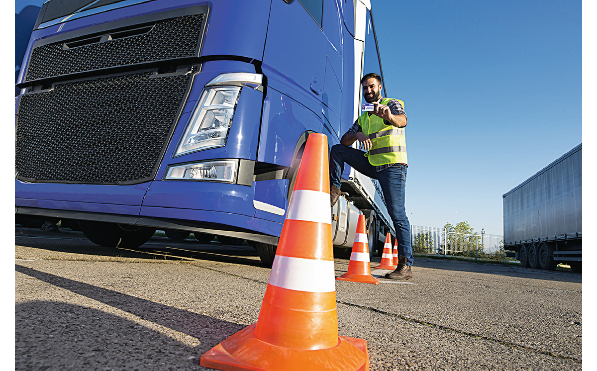 Fahrer Lkw Schulungsbescheinigung ADR-Schein 1200