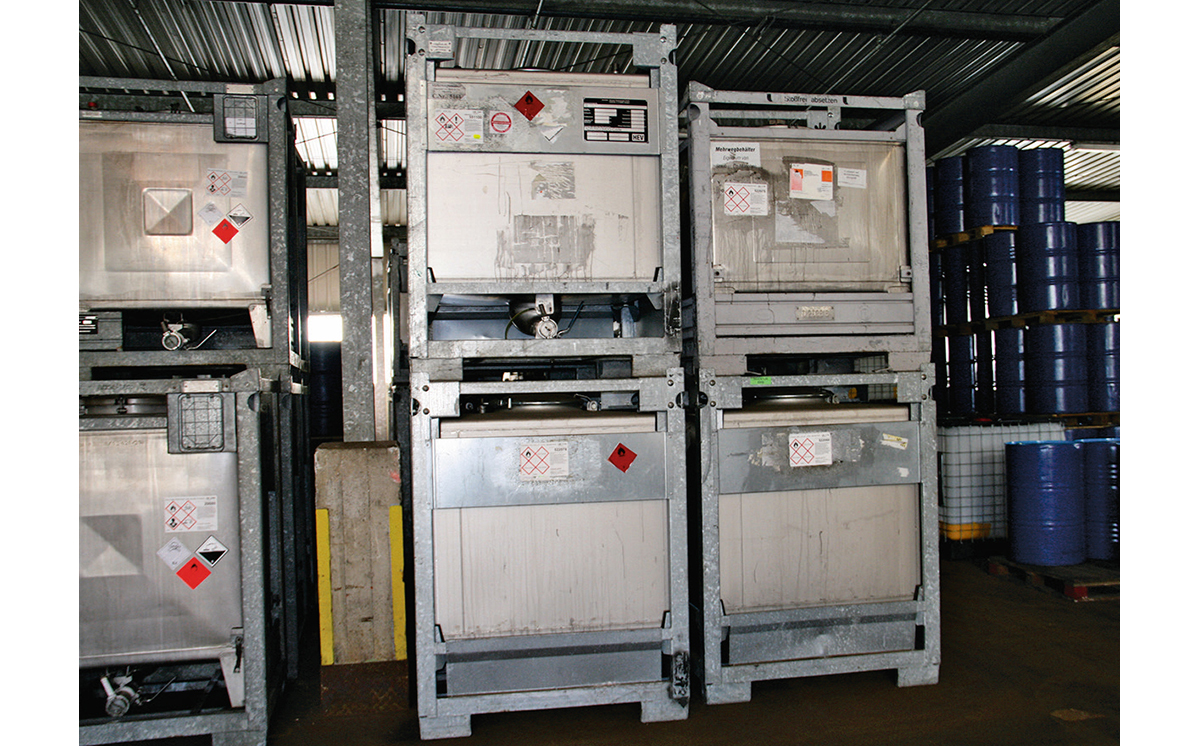 Metall-IBC gebraucht 1200