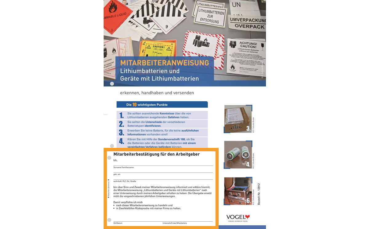 Mitarbeiteranweisung Lithiumbatterien 1200