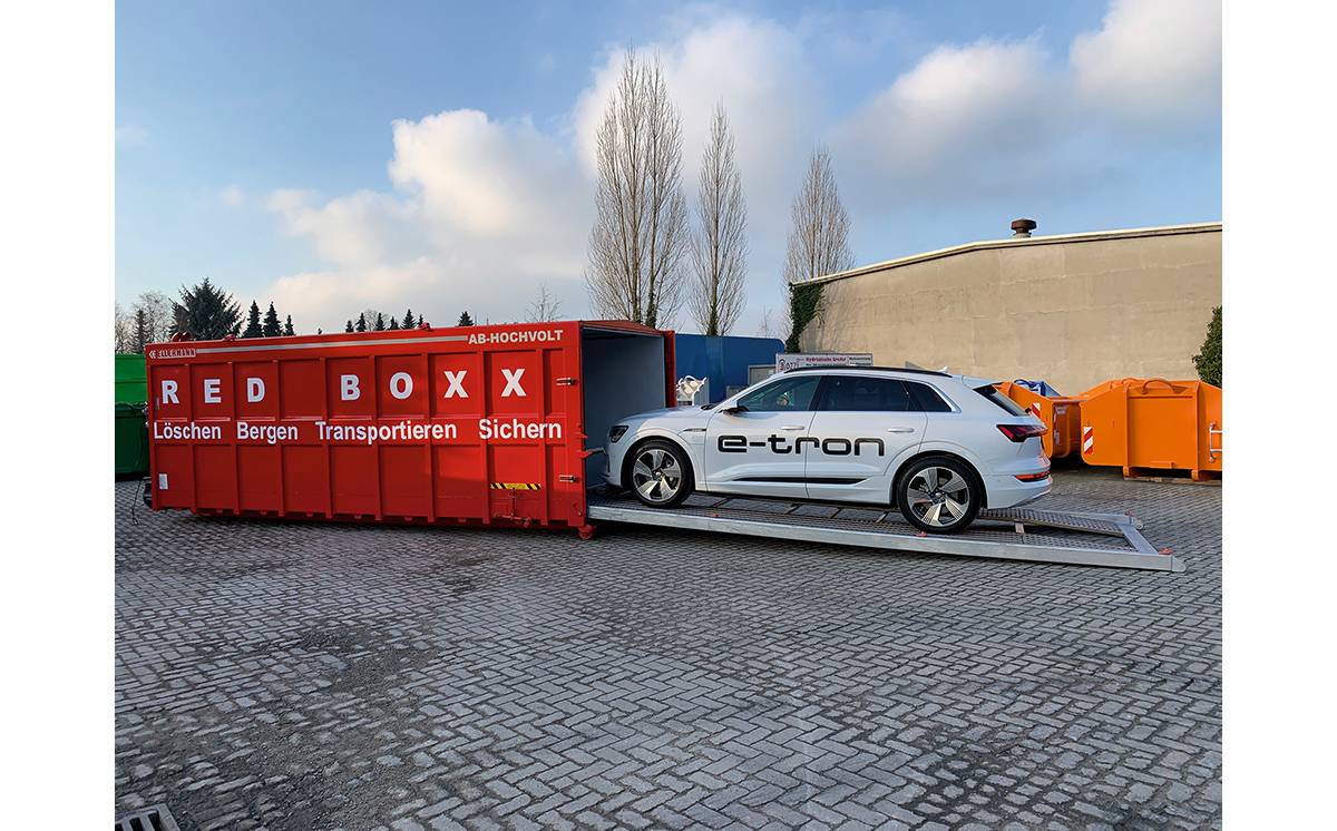 Transportbox Fahrzeug Abschleppen 1200
