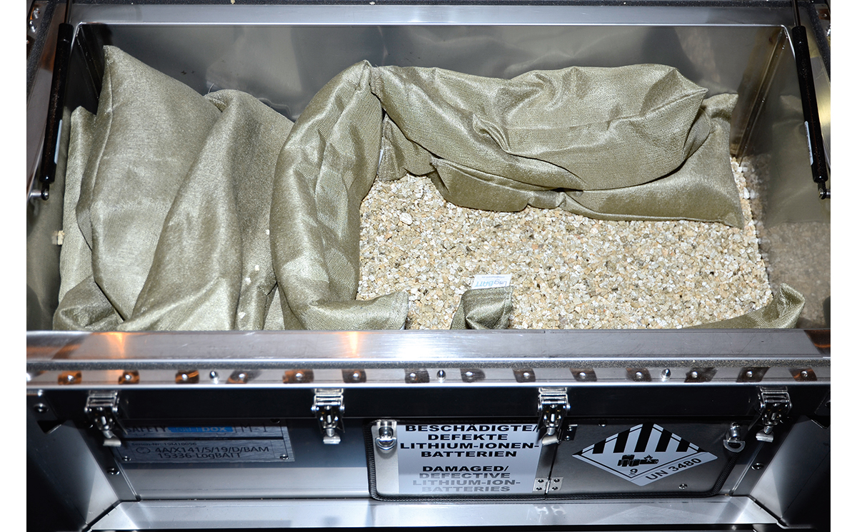 Verpackung Lithiumbatterien 1200