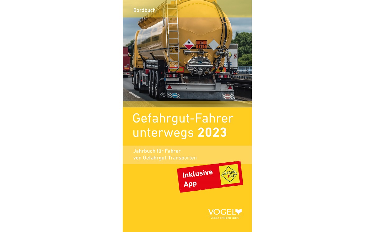 Bordbuch 2023 Gefahrgutfahrer unterwegs 1200