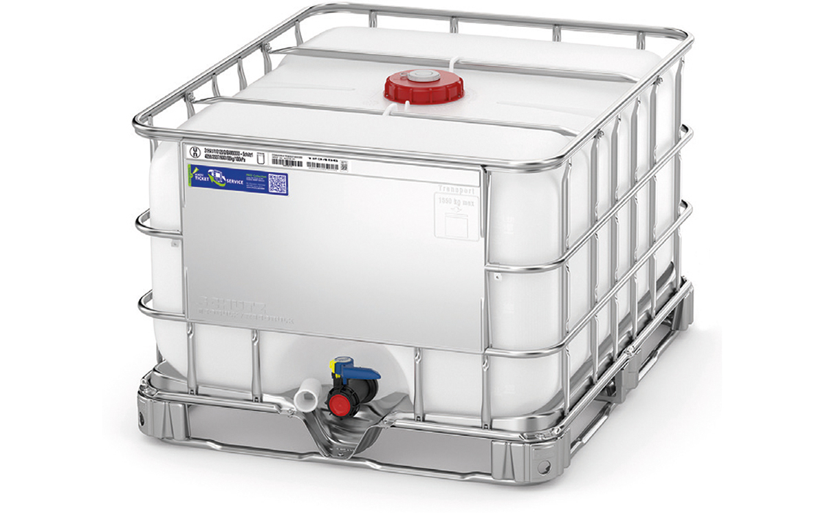 Kombi-IBC Ecobulk Schütz 1200