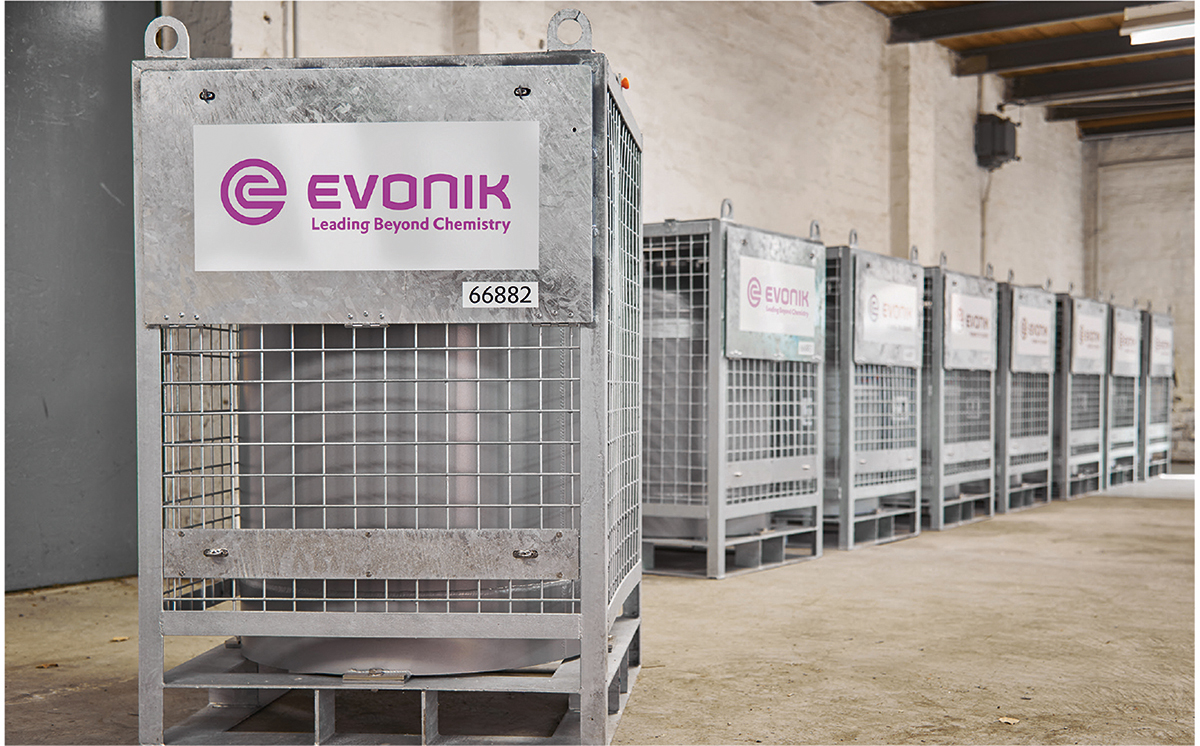 Gitterbox Wasserstoffperoxid Evonik 1200