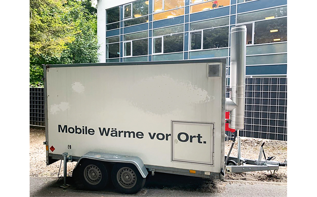 mobile Heizzentrale Maschine sv363 1200