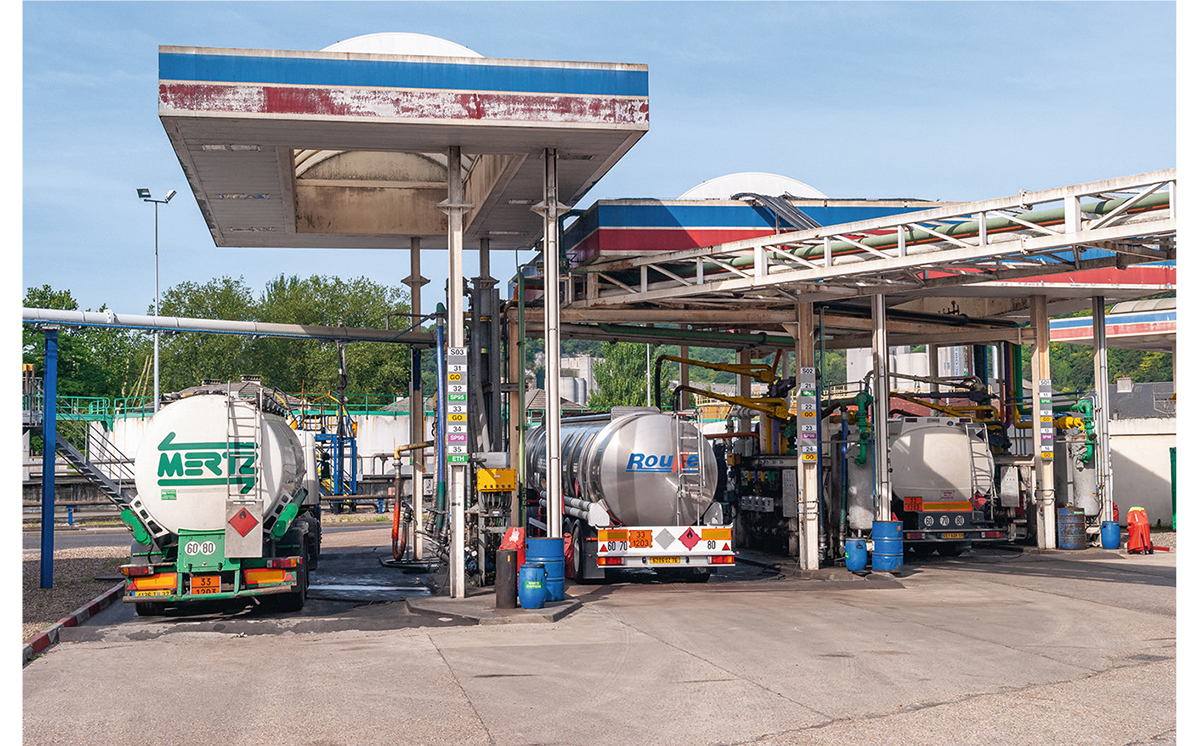 Befüllung Tankanlage Füllstelle Tankfahrzeuge 1200