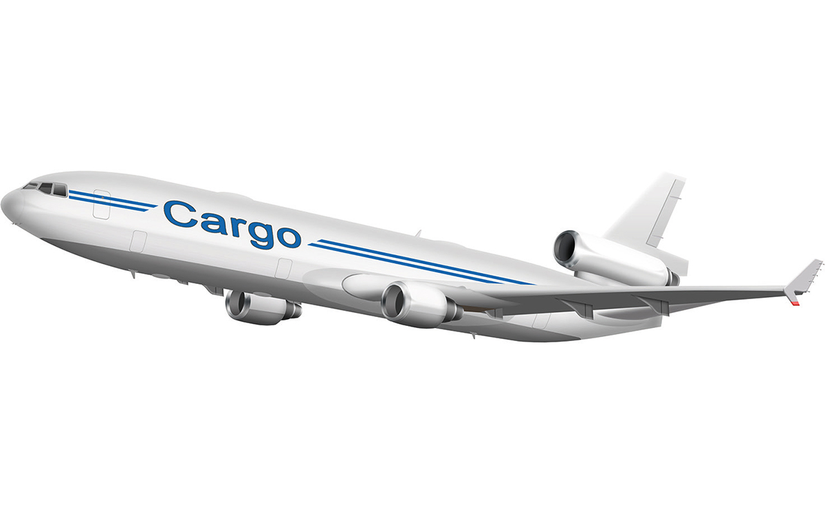 Flugzeug Cargo 1200