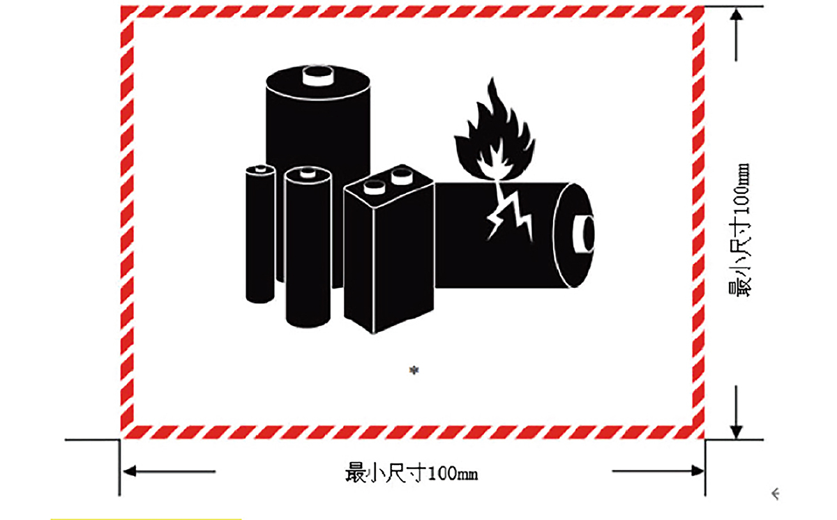 Kennzeichen Lithiumbatterien China 1200