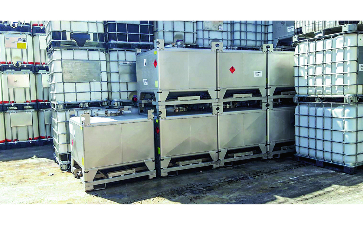 Metall-IBC Schäfer Container Systems 1200