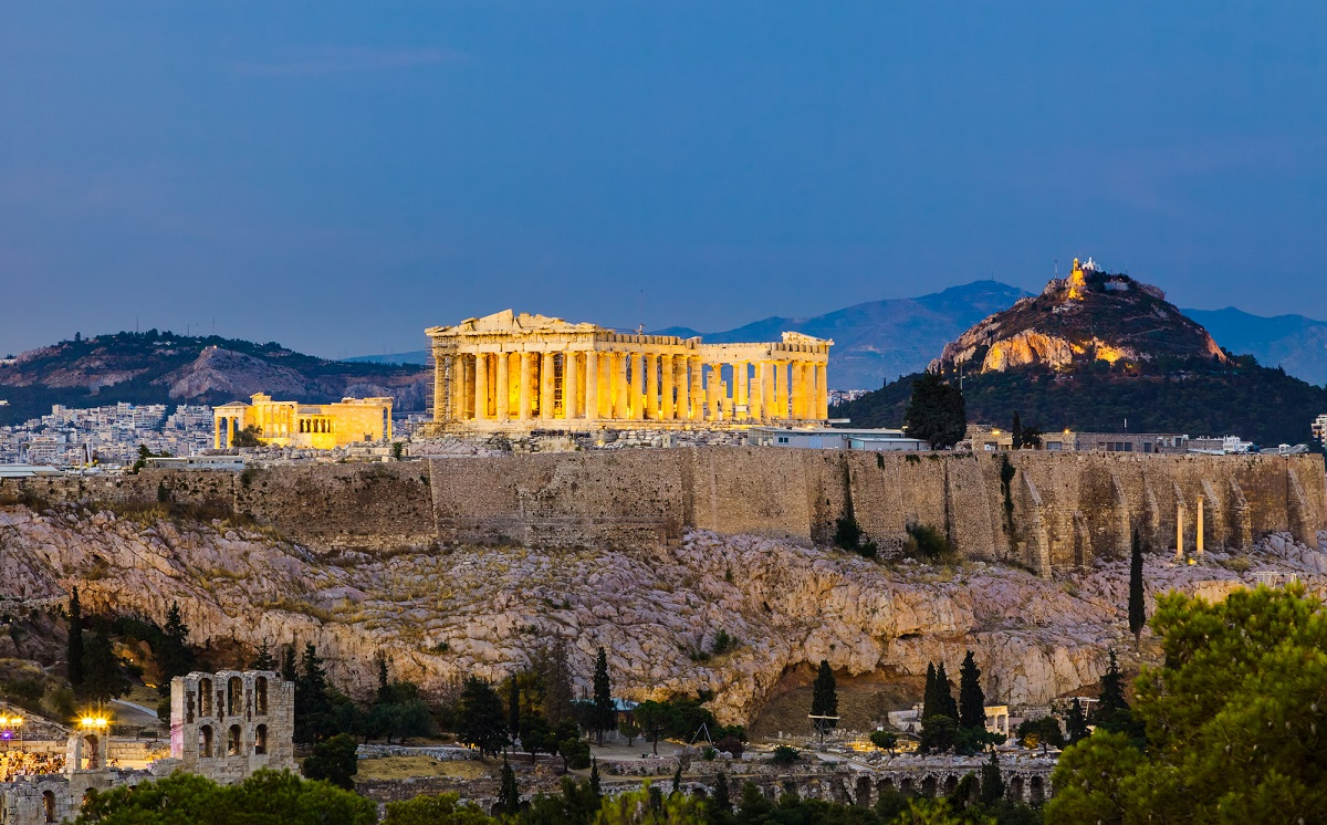 Athen Akropolis Griechenland 1200