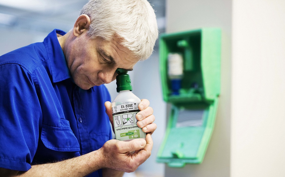 Augenspülflasche B-Safety Schutz 1200