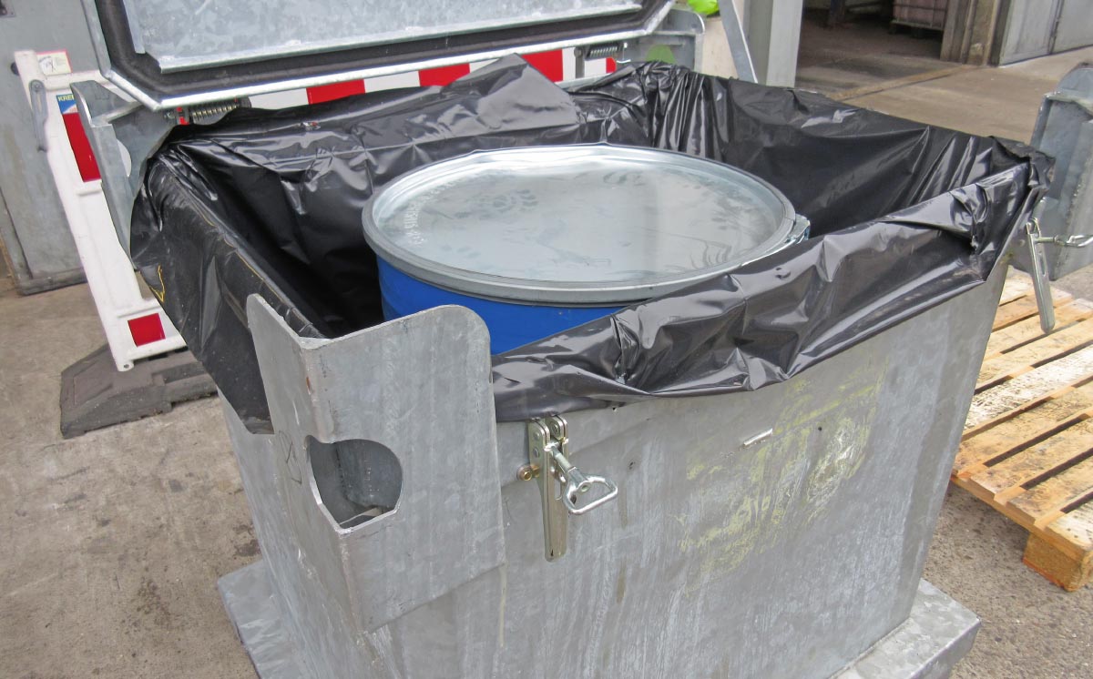 Metall-IBC Fass Bergung 3 1200