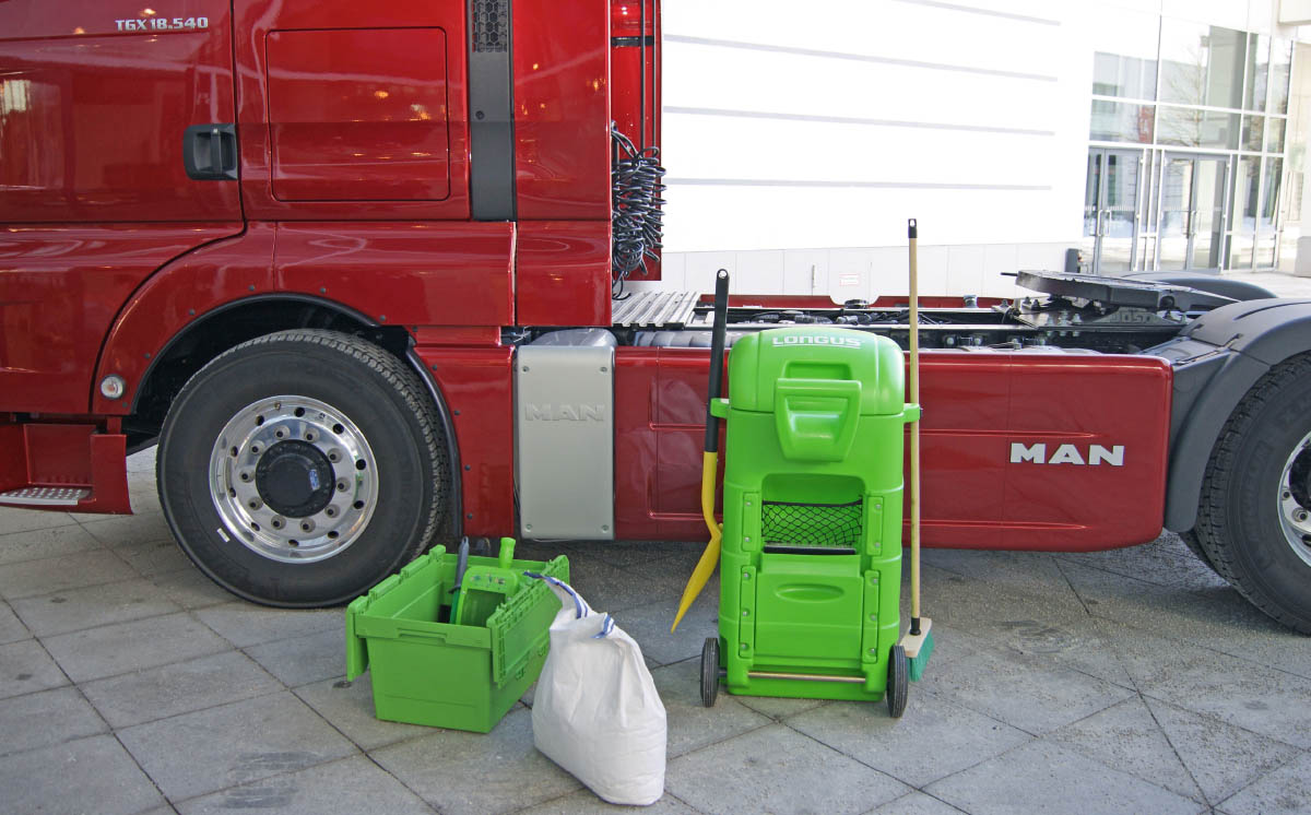 Ölbinder LKW Werkstatt 1200