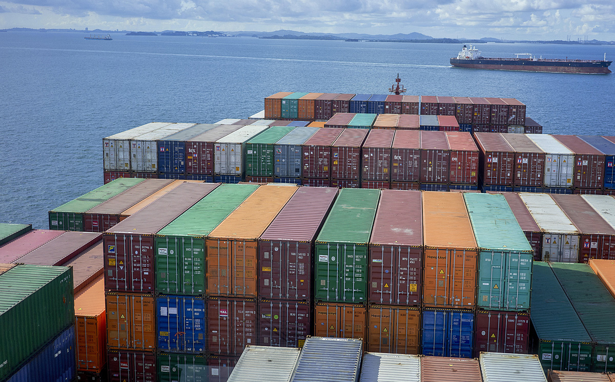 Containerschiff Seeverkehr