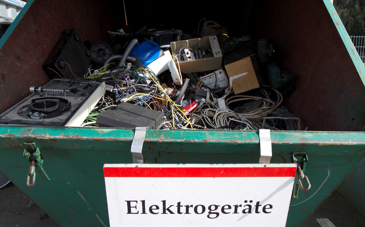 Elektroaltgeräte EAG Abfall 1200