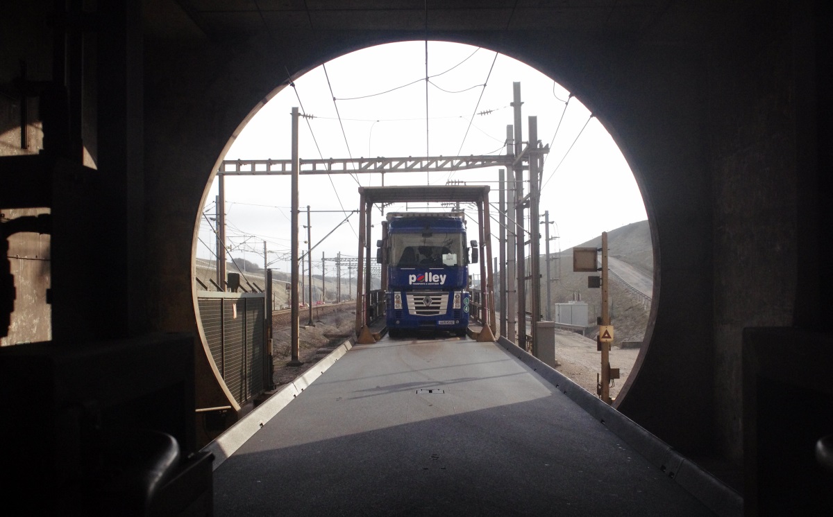 Eurotunnel Shuttle LKW 1200