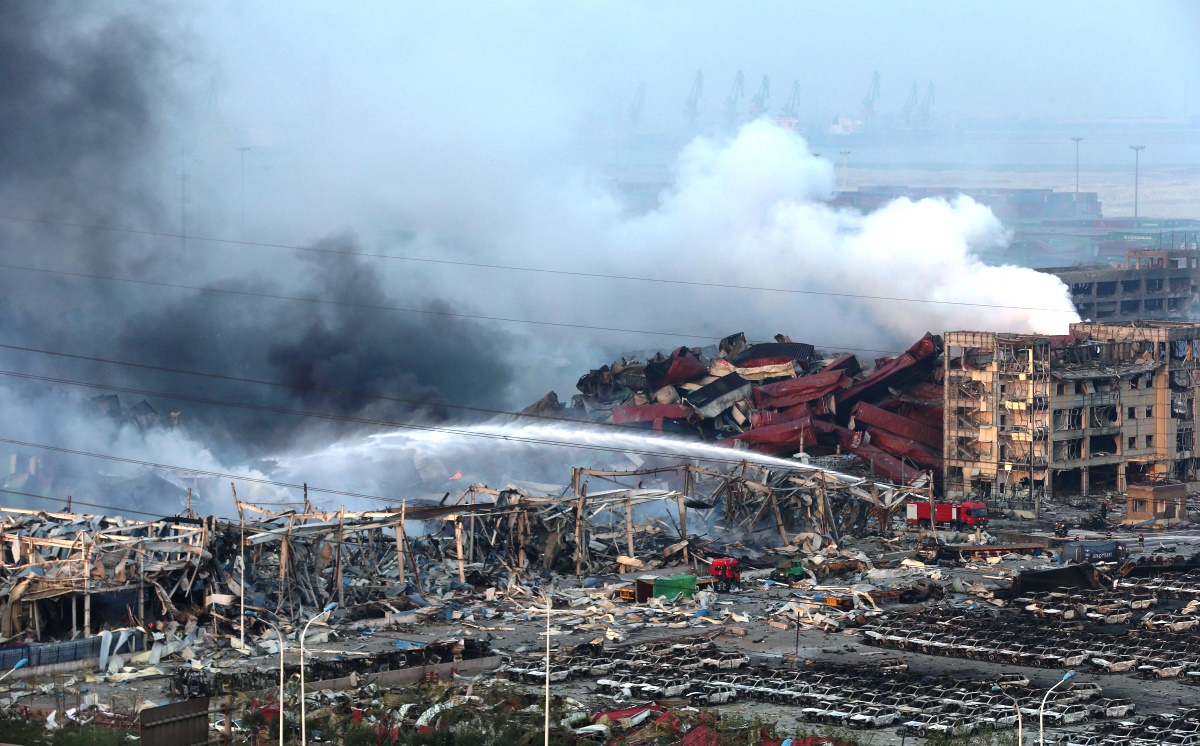 Tianjin Explosion China 1200