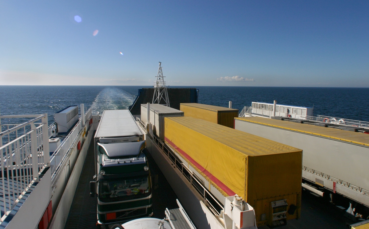 Fährschiff Ostsee 1200