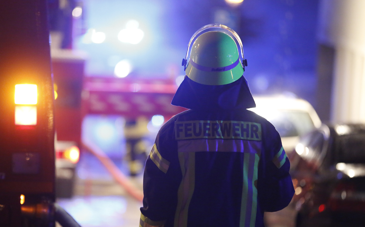 Feuerwehr Einsatz Brand