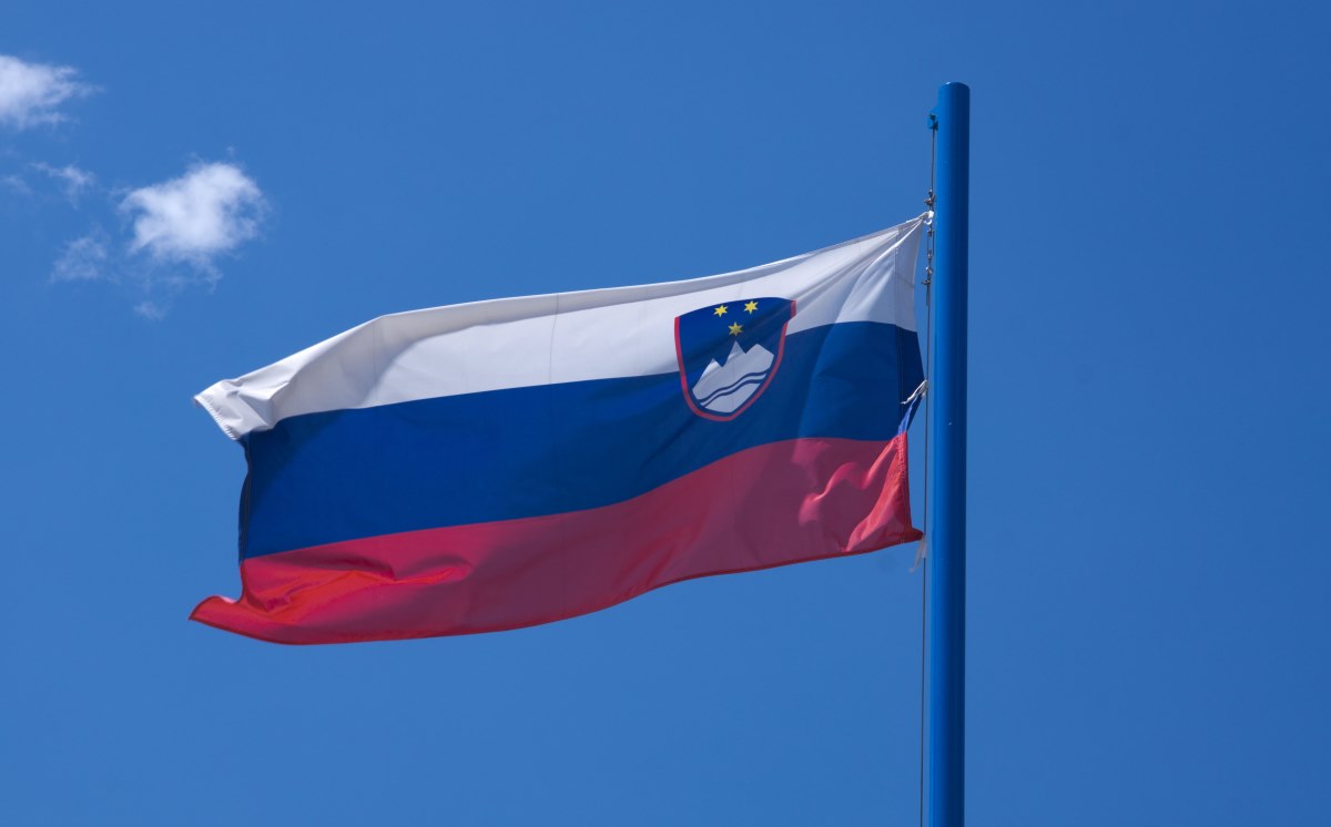 Flagge Slowenien 1200