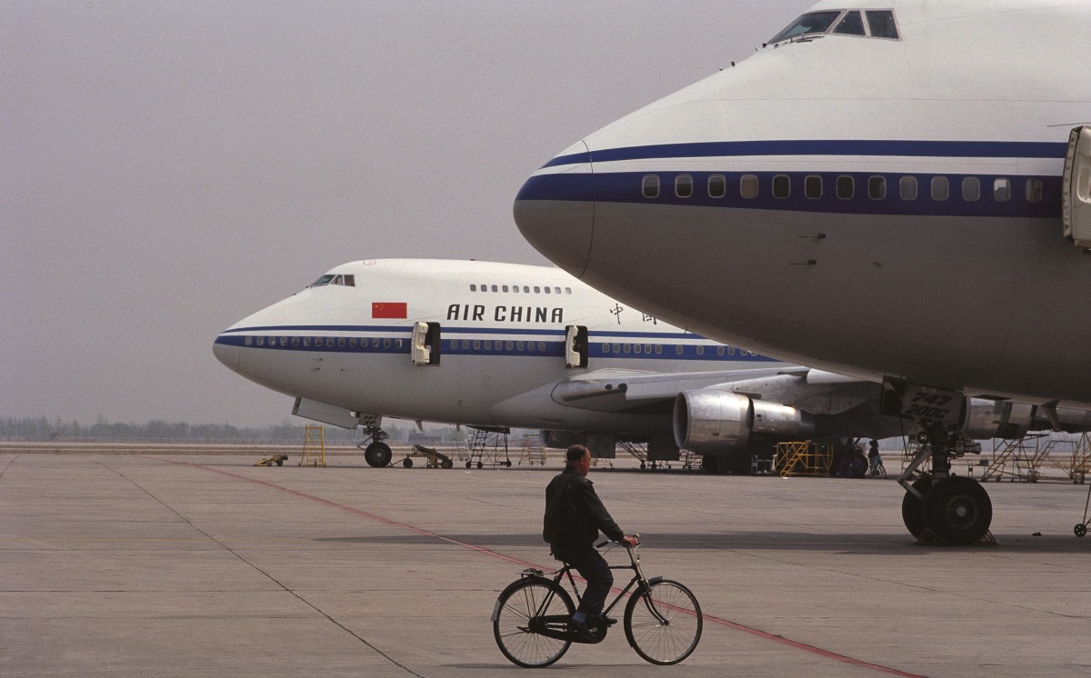 Flughafen Peking Air China 1200