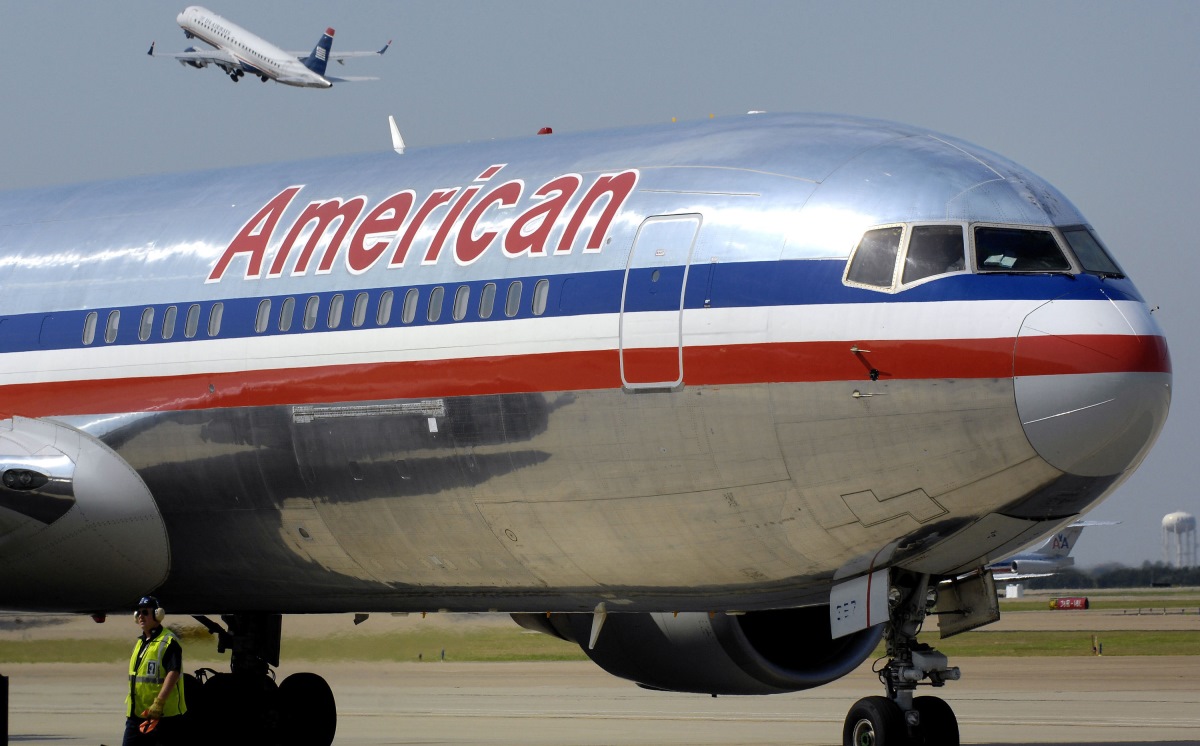 Flugzeug American Airlines 1200