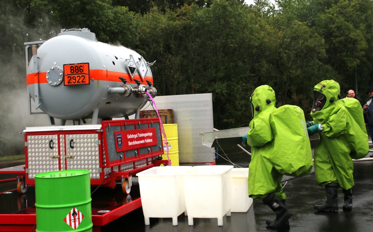 GG-Tage Feuerwehr Schutzanzüge 1200