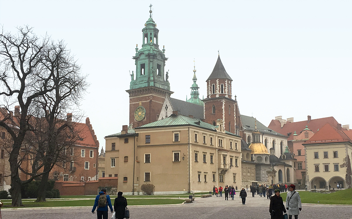 Krakau Schloss Polen 1200