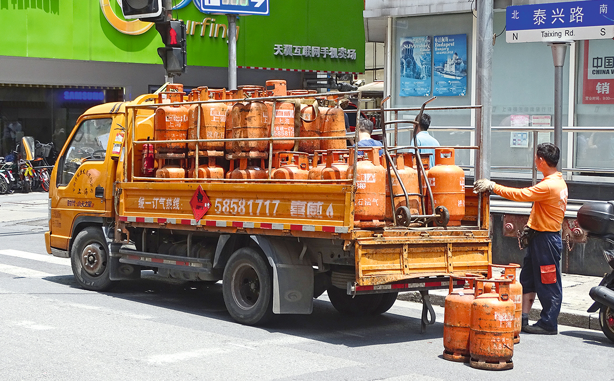 China LKW Gasflaschen 1200