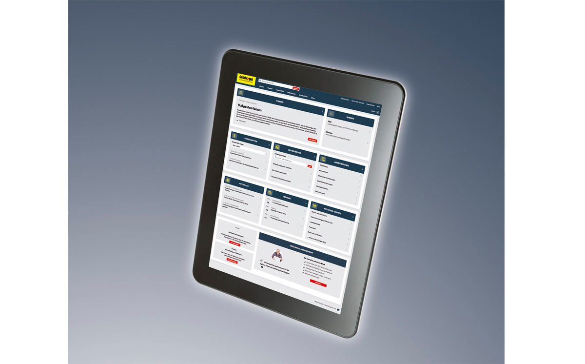 Tablet Gefahrgut-online 1200 Tablet Gefahrgut-online 1200