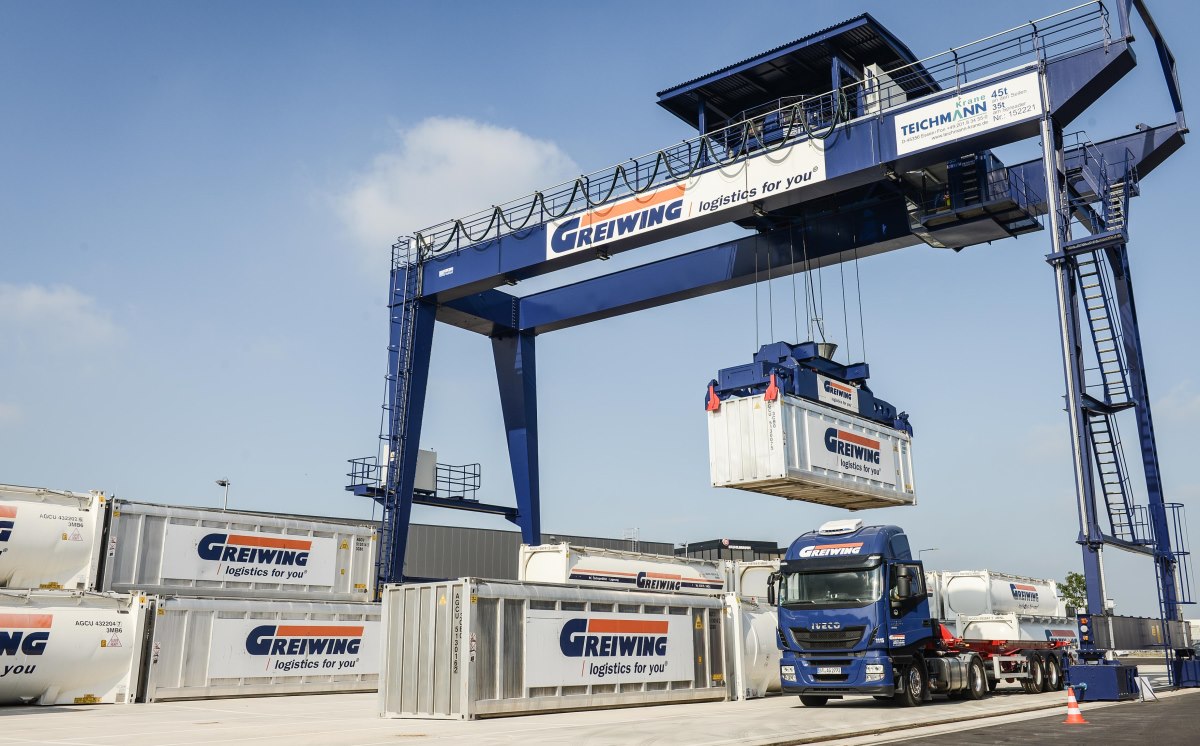 Container Terminal Duisburg Greiwing 1200
