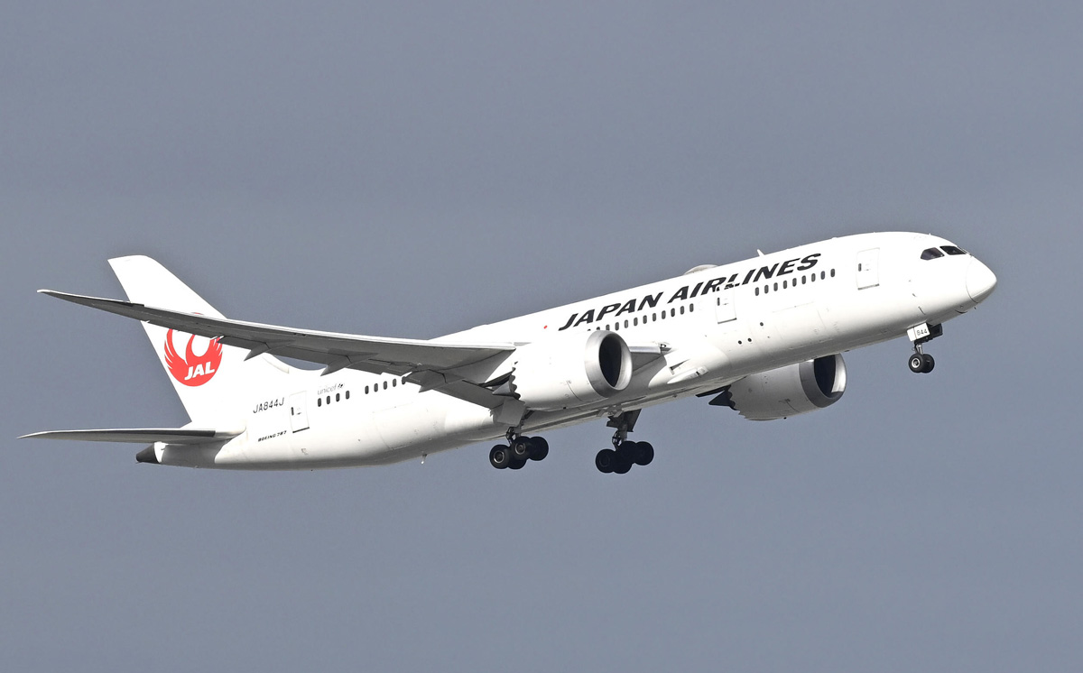 Flugzeug Japan Airlines Flugzeug Japan Airlines