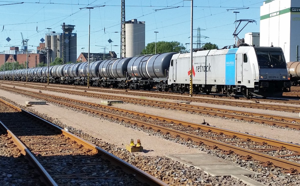 Kesselwagen Schienenverkehr Bahn VTG 1200