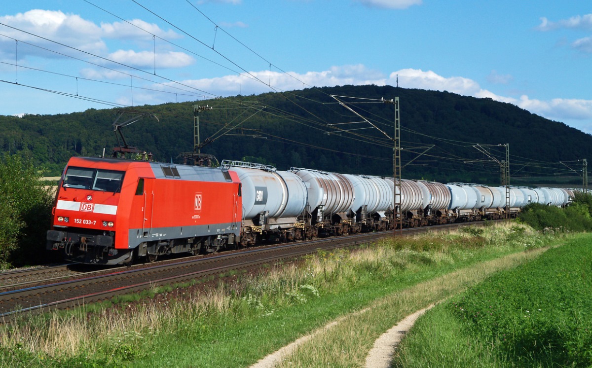 Ganzzug Bahn Kesselwagen 1200