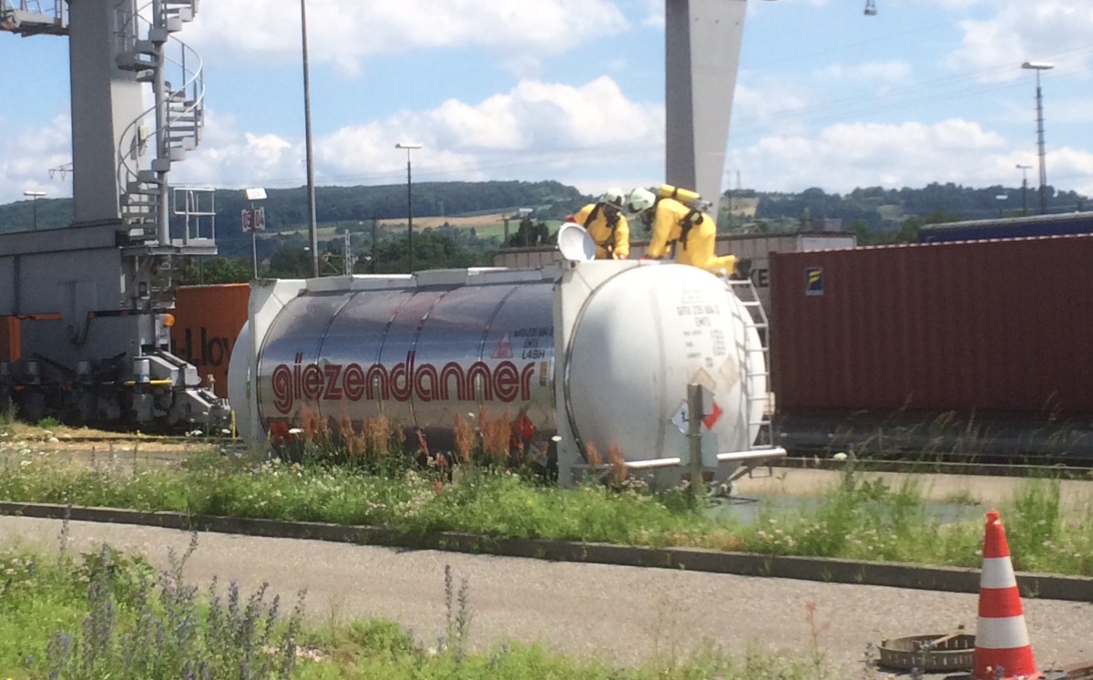 Tankcontainer Unfall Schutzanzug 1200