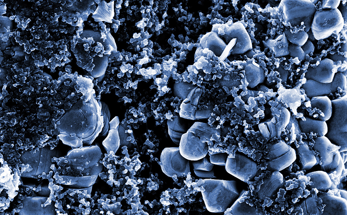Nanopartikel Elektrode Lithium-Ionen-Zelle