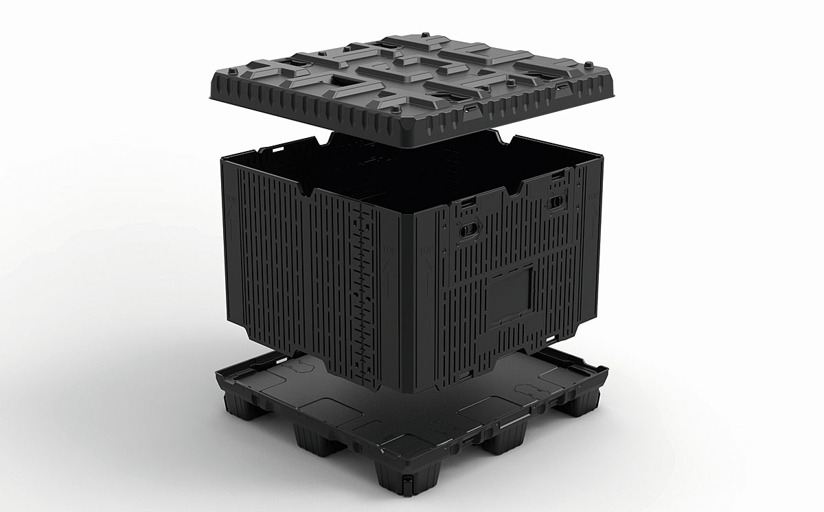Faltbox Flex - sichere Verpackung und Lagerung 1200
