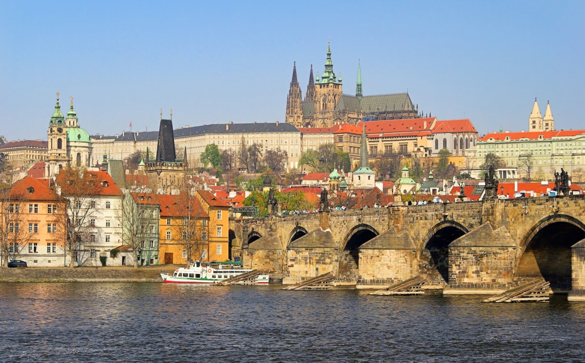 Prag Tschechien Moldau 1200